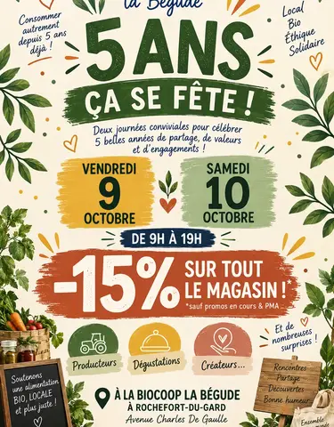 5 ans à vos côtés ! Quelque chose se prépare.... ;)