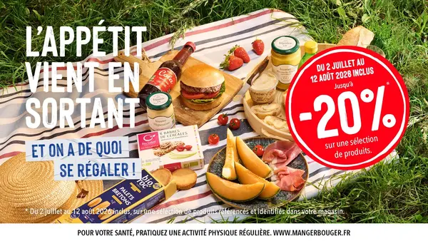 L'appétit vient en sortant et on a de quoi se régaler ! L'appétit vient en sortant et on a de quoi se régaler !