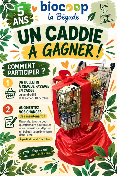 Un caddie garni à gagner !
